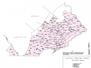 PECO Territory map